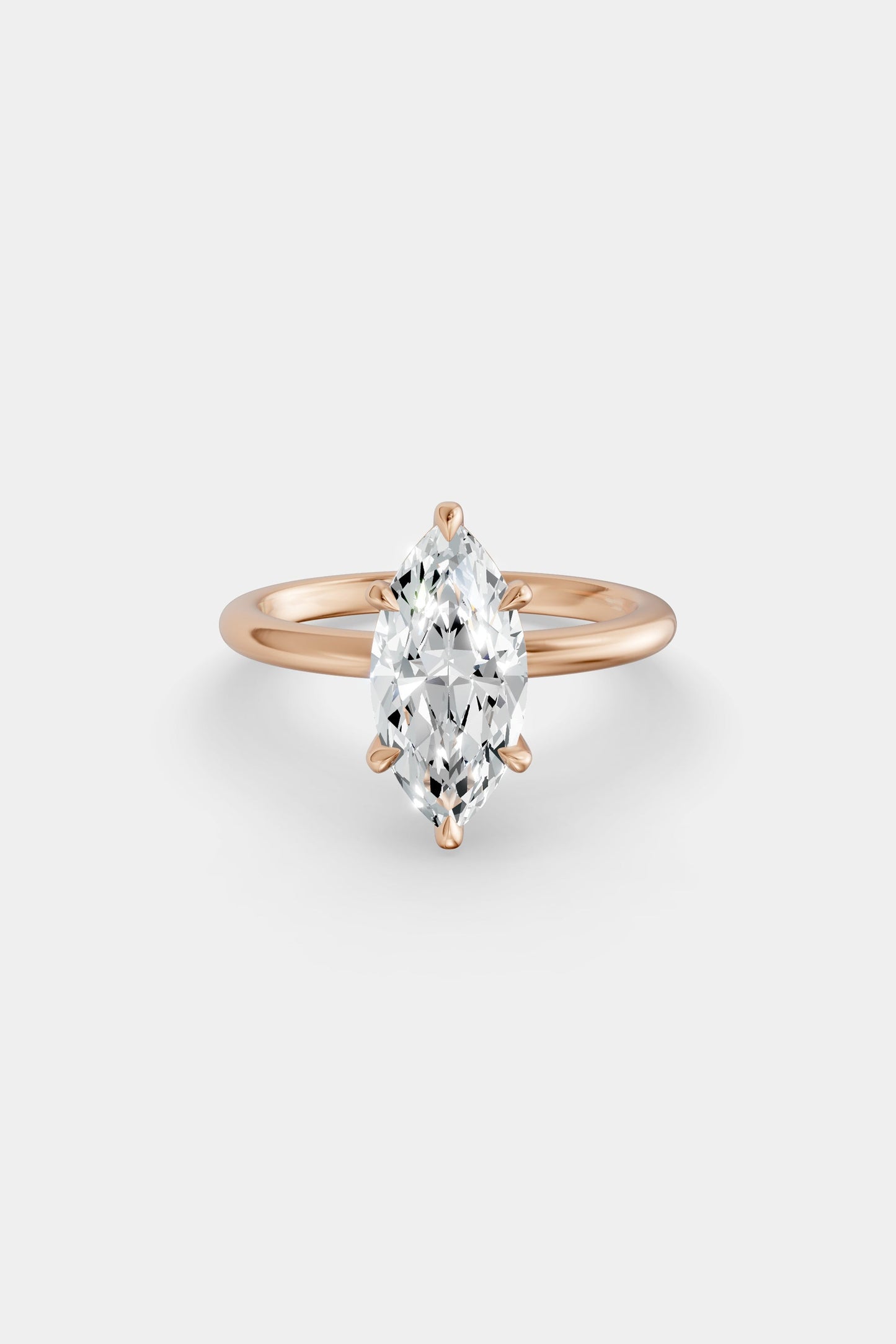 Diamond Solitaire Ring | Piccolo Band