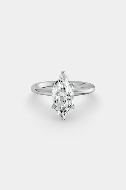 Diamond Solitaire Ring | Piccolo Band