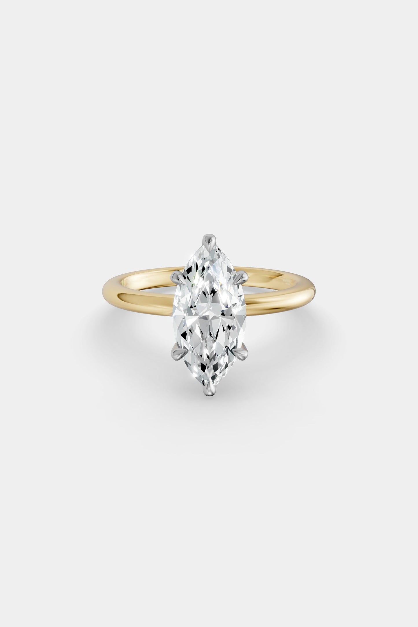 Diamond Solitaire Ring | Piccolo Band