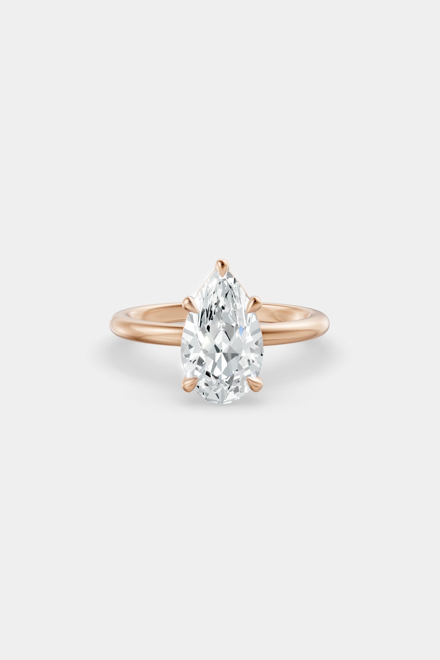 Diamond Solitaire Ring | Piccolo Band