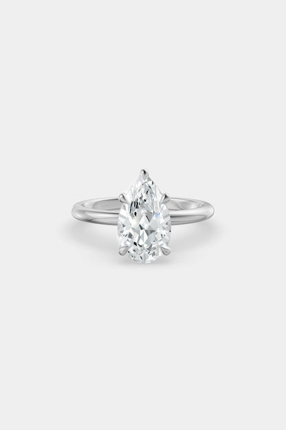 Diamond Solitaire Ring | Piccolo Band