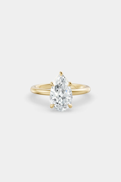 Diamond Solitaire Ring | Piccolo Band