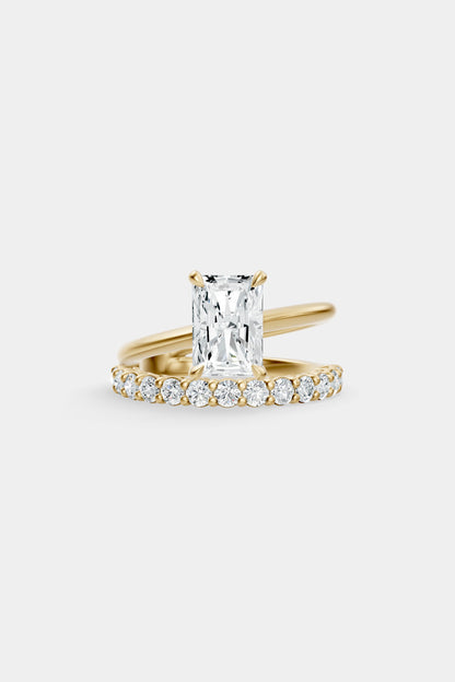 Double Band Diamond Ring | 0.05ct Diamond Band