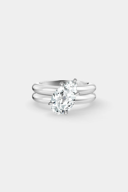 Diamond Double Orielle Ring | Customisable