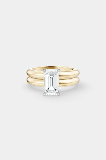 Diamond Double Orielle Ring | Customisable