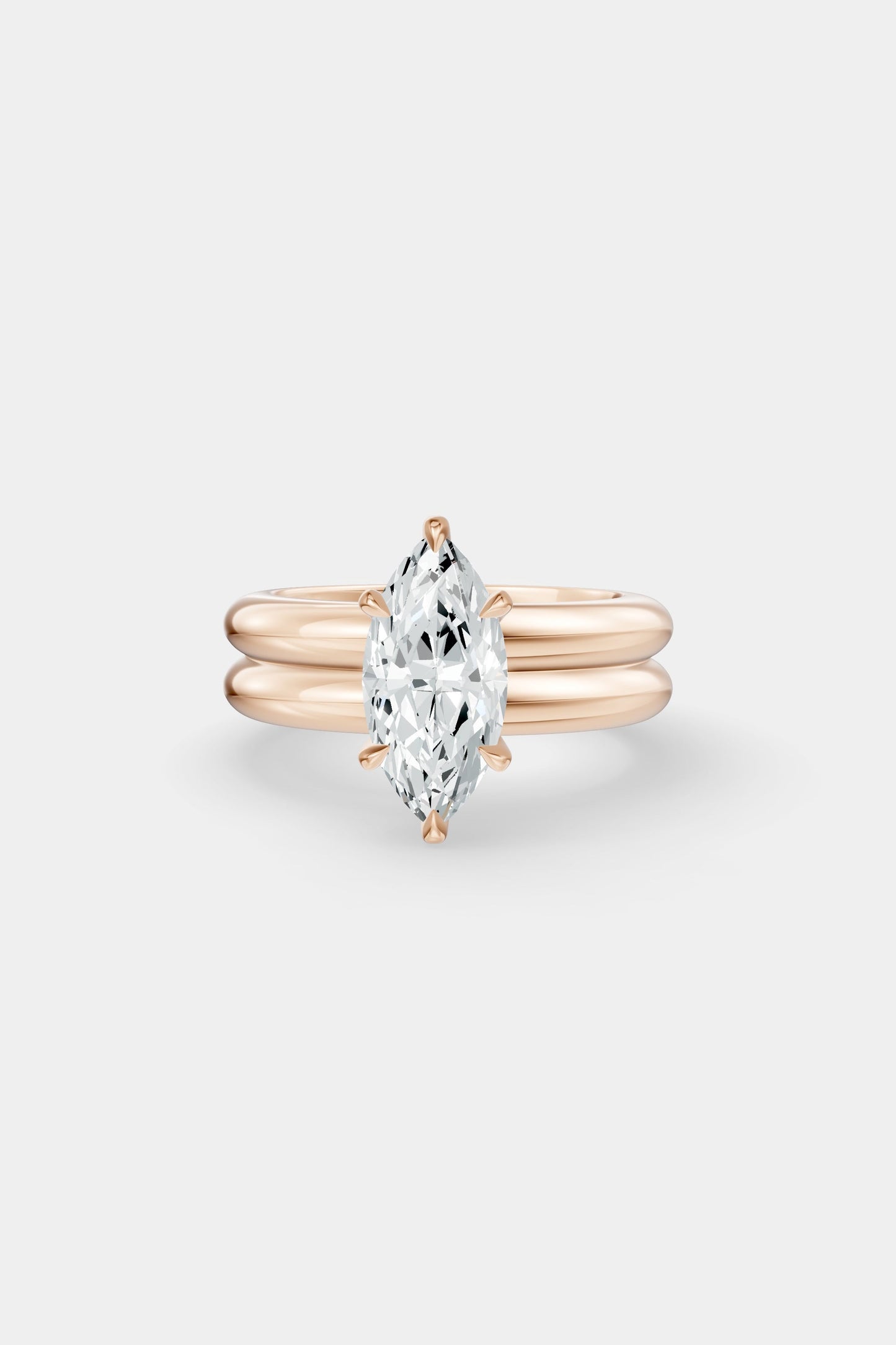 Diamond Double Orielle Ring | Customisable