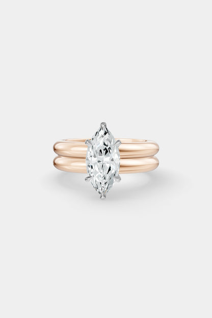 Diamond Double Orielle Ring | Customisable