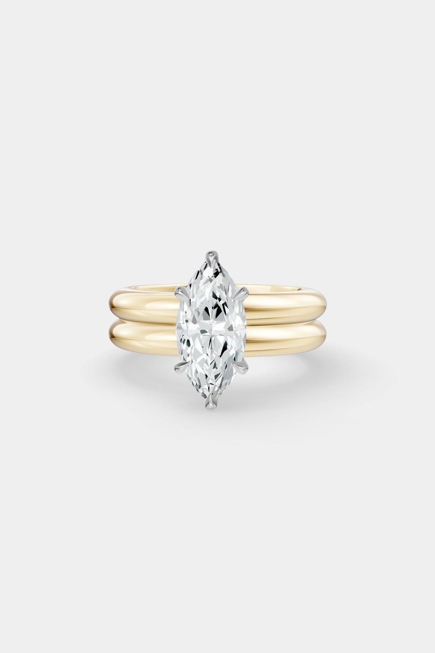 Diamond Double Orielle Ring | Customisable