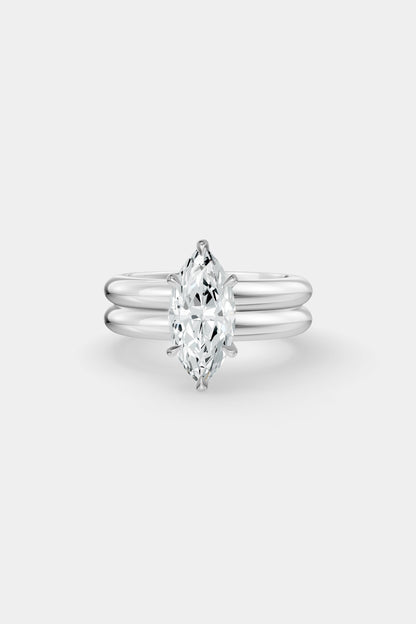 Diamond Double Orielle Ring | Customisable