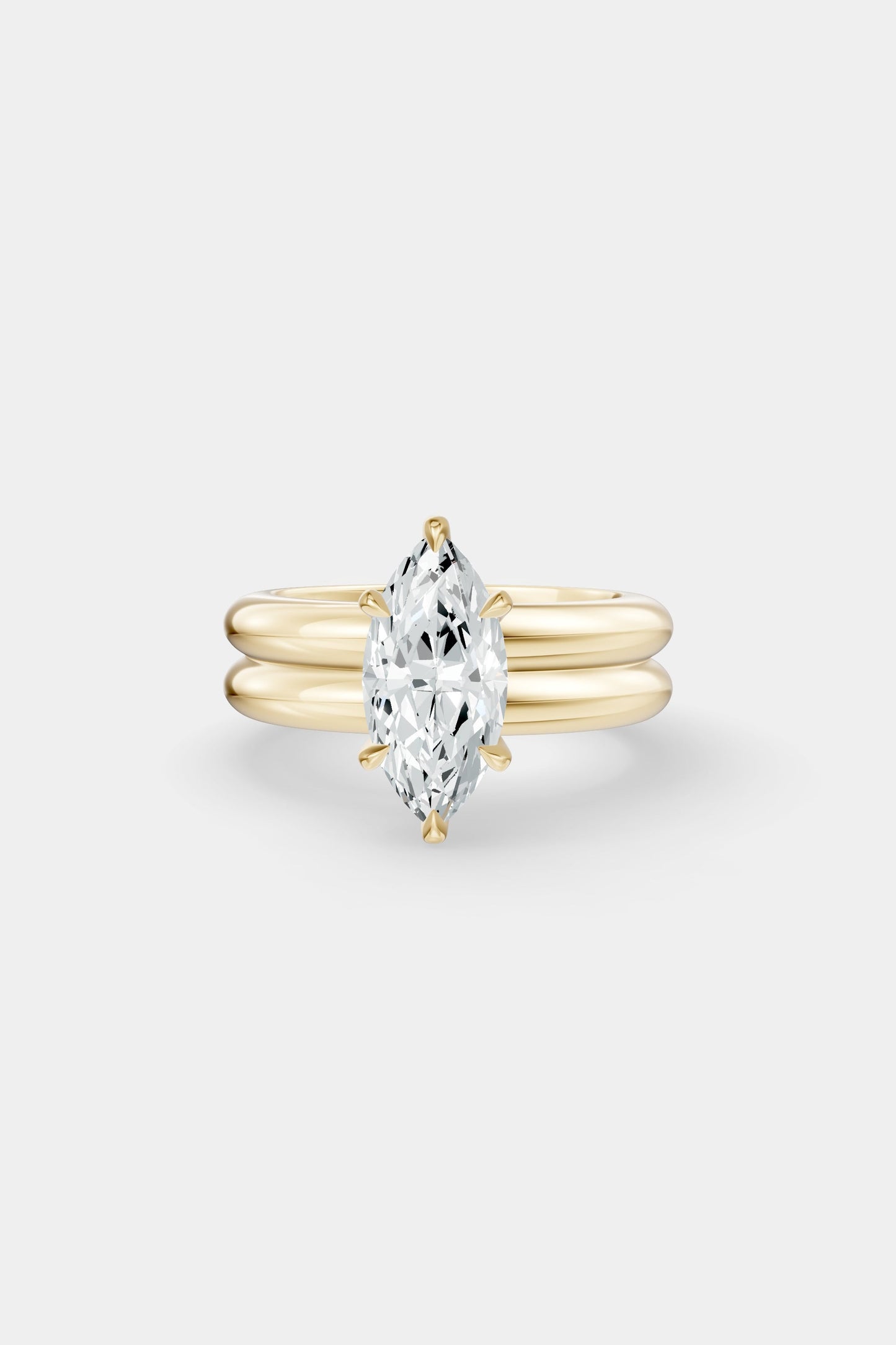 Diamond Double Orielle Ring | Customisable