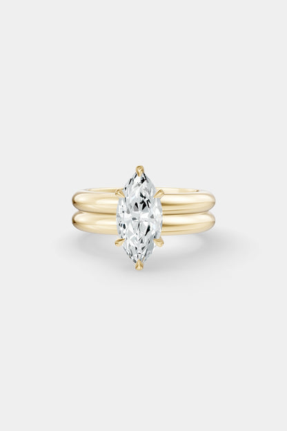 Diamond Double Orielle Ring | Customisable