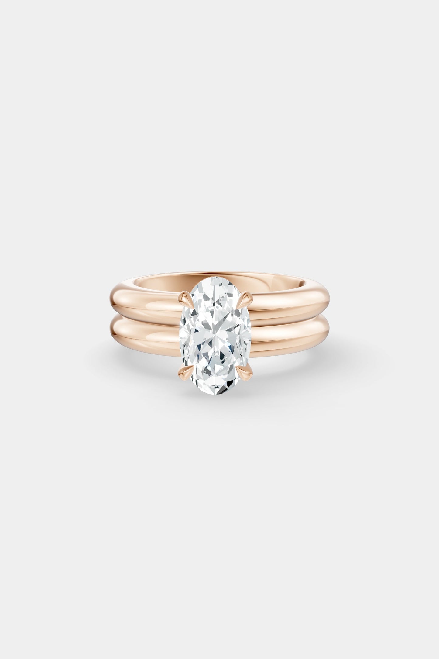 Diamond Double Orielle Ring | Customisable