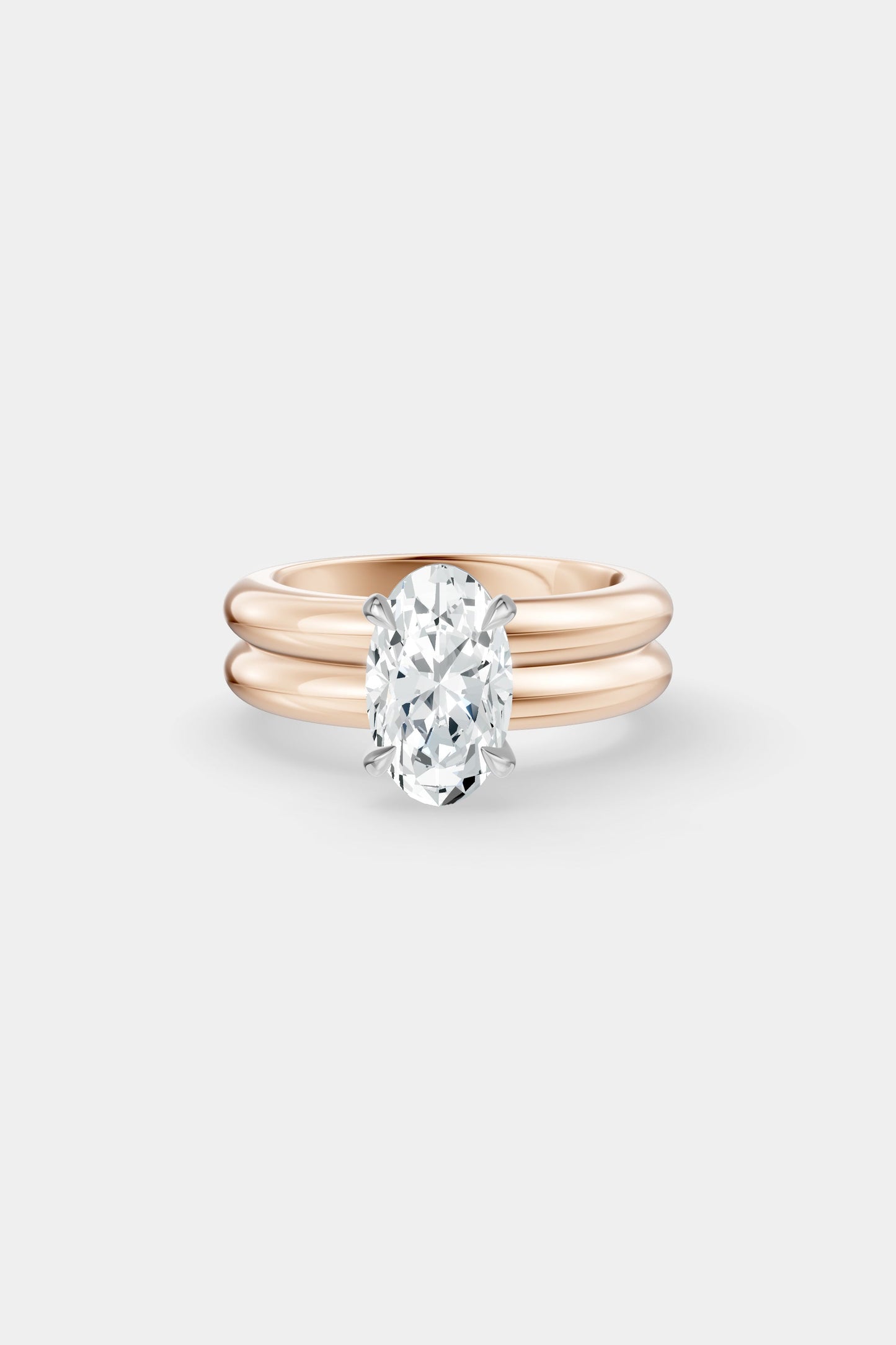 Diamond Double Orielle Ring | Customisable