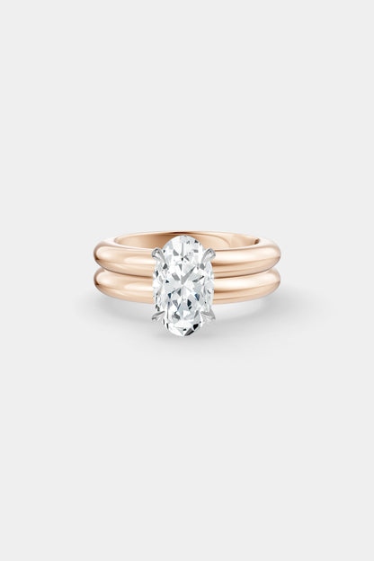 Diamond Double Orielle Ring | Customisable