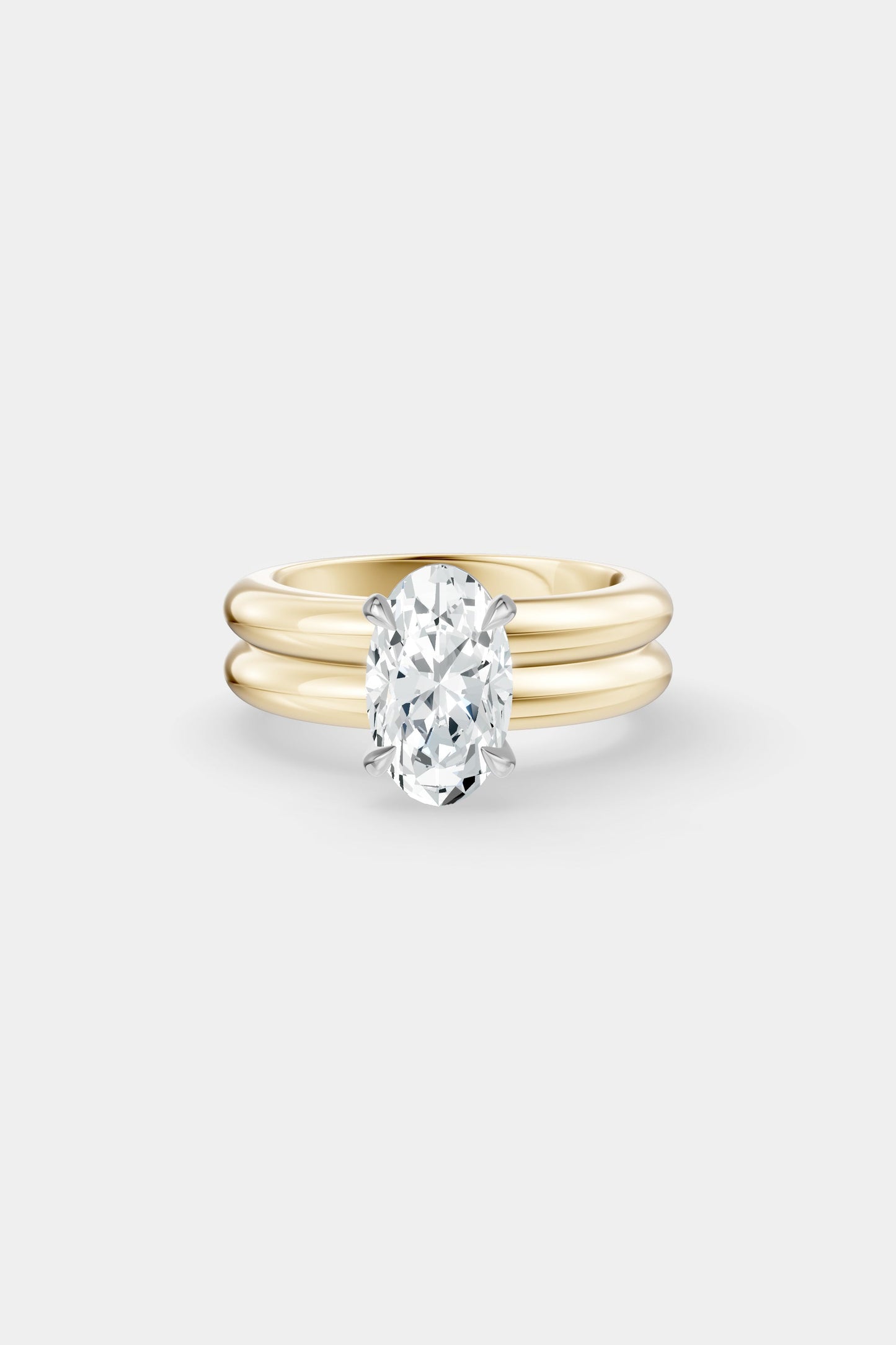 Diamond Double Orielle Ring | Customisable