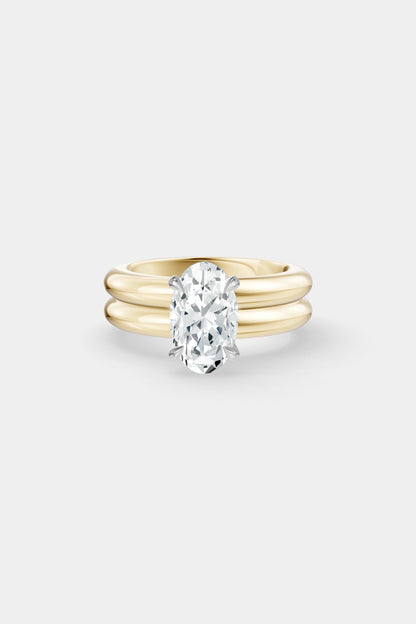 Diamond Double Orielle Ring | Customisable