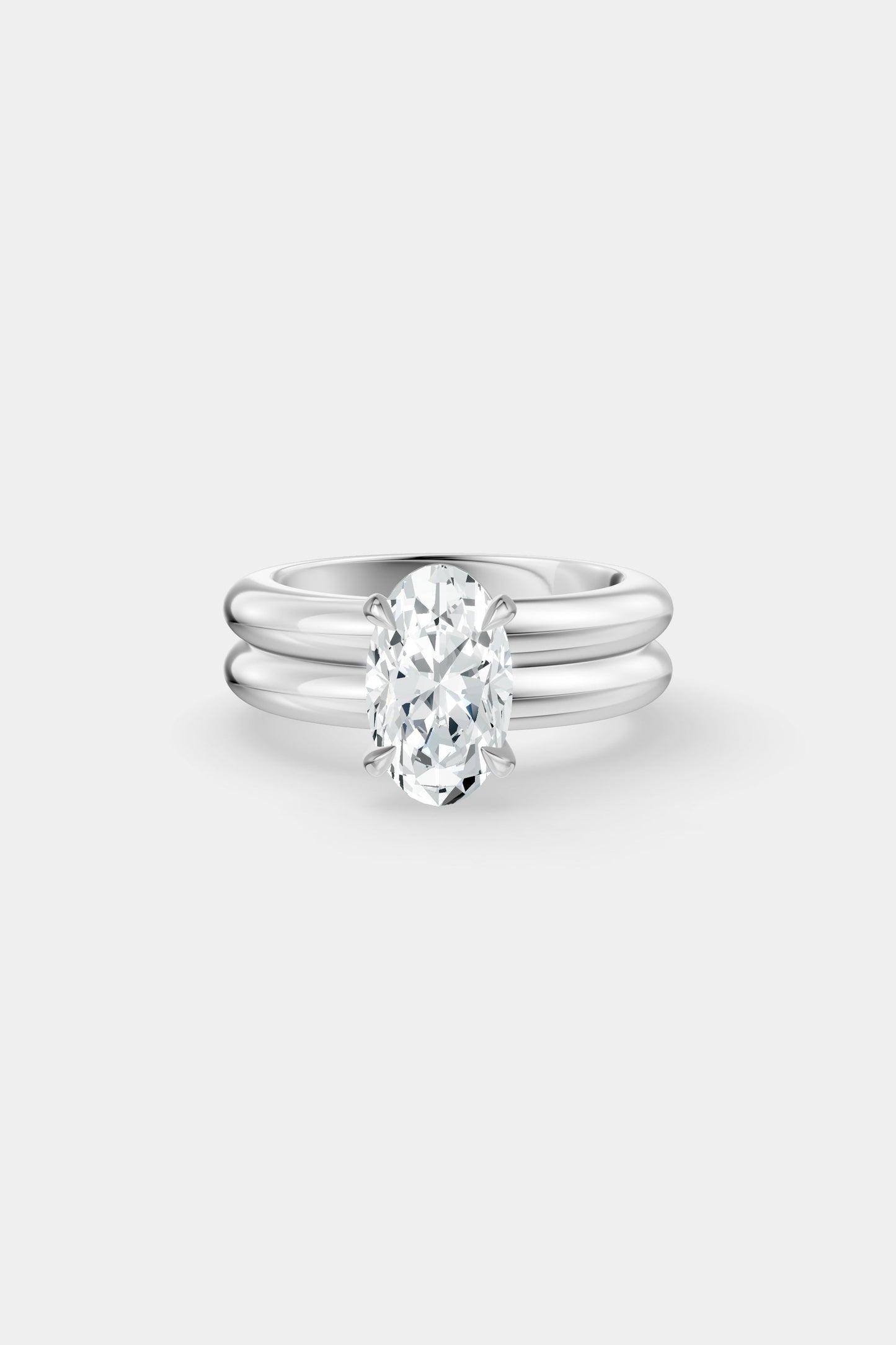 Diamond Double Orielle Ring | Customisable