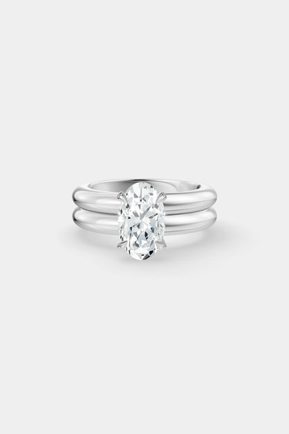 Diamond Double Orielle Ring | Customisable