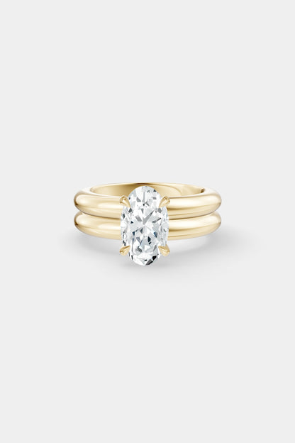 Diamond Double Orielle Ring | Customisable