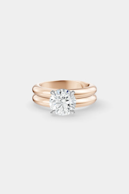 Diamond Double Orielle Ring | Customisable