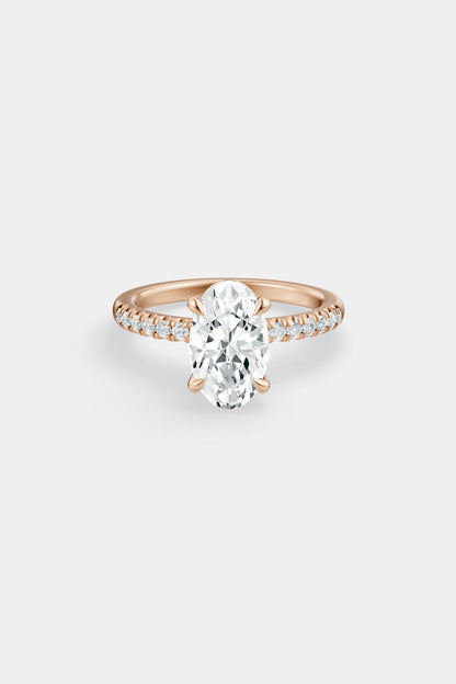 Diamond Solitaire Ring | Harley Diamond Band