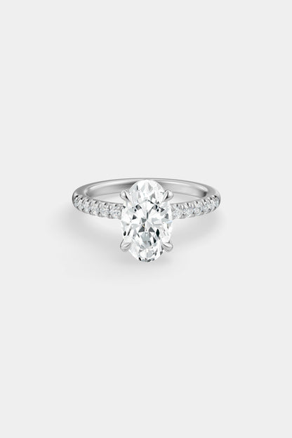 Diamond Solitaire Ring | Harley Diamond Band
