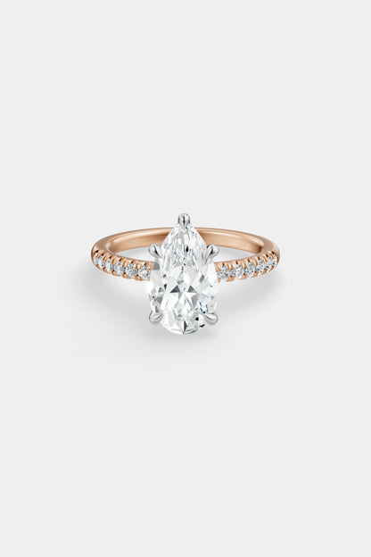 Diamond Solitaire Ring | Harley Diamond Band