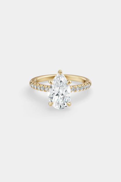 Diamond Solitaire Ring | Harley Diamond Band
