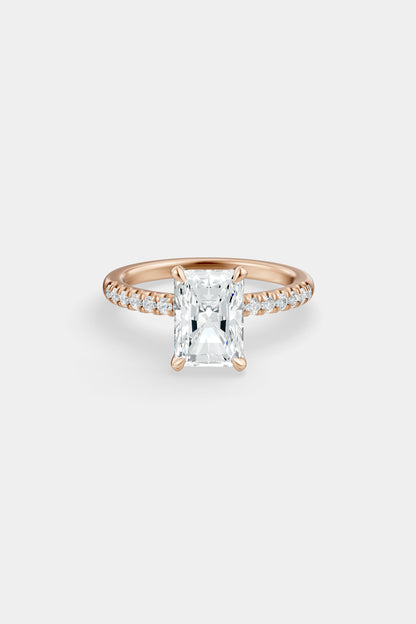 Diamond Solitaire Ring | Harley Diamond Band