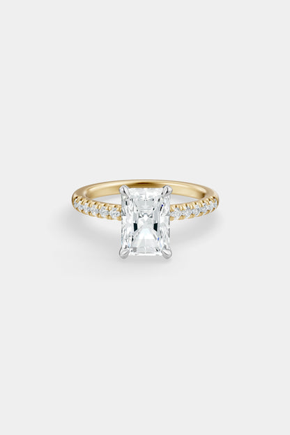 Diamond Solitaire Ring | Harley Diamond Band