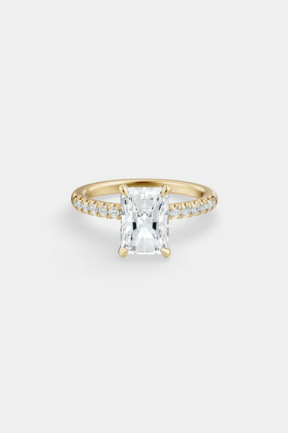 Diamond Solitaire Ring | Harley Diamond Band
