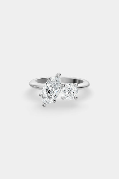 Toi Et Moi Diamond Ring | Gwen Band