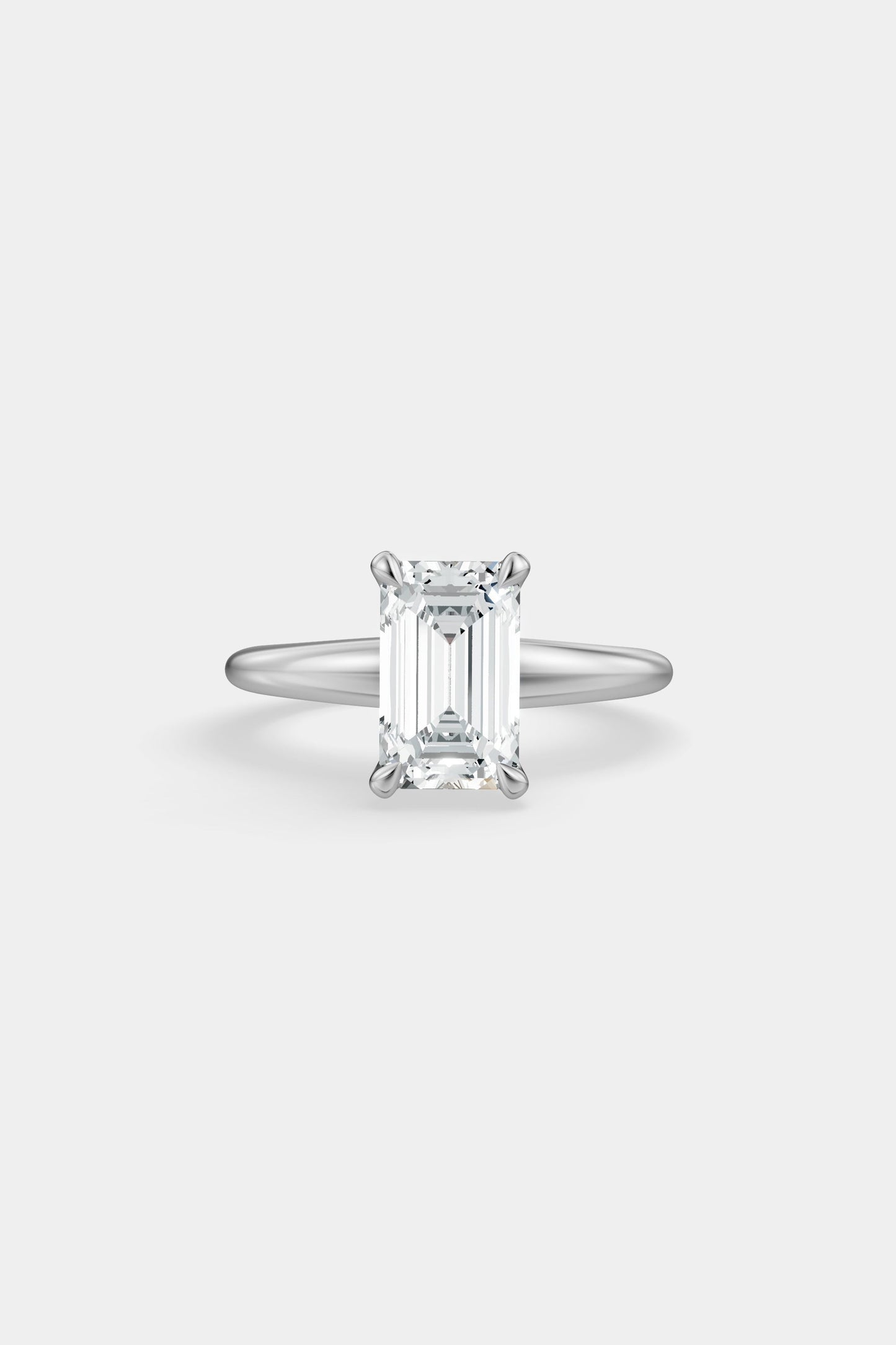 Diamond Solitaire Ring | Heidi Band