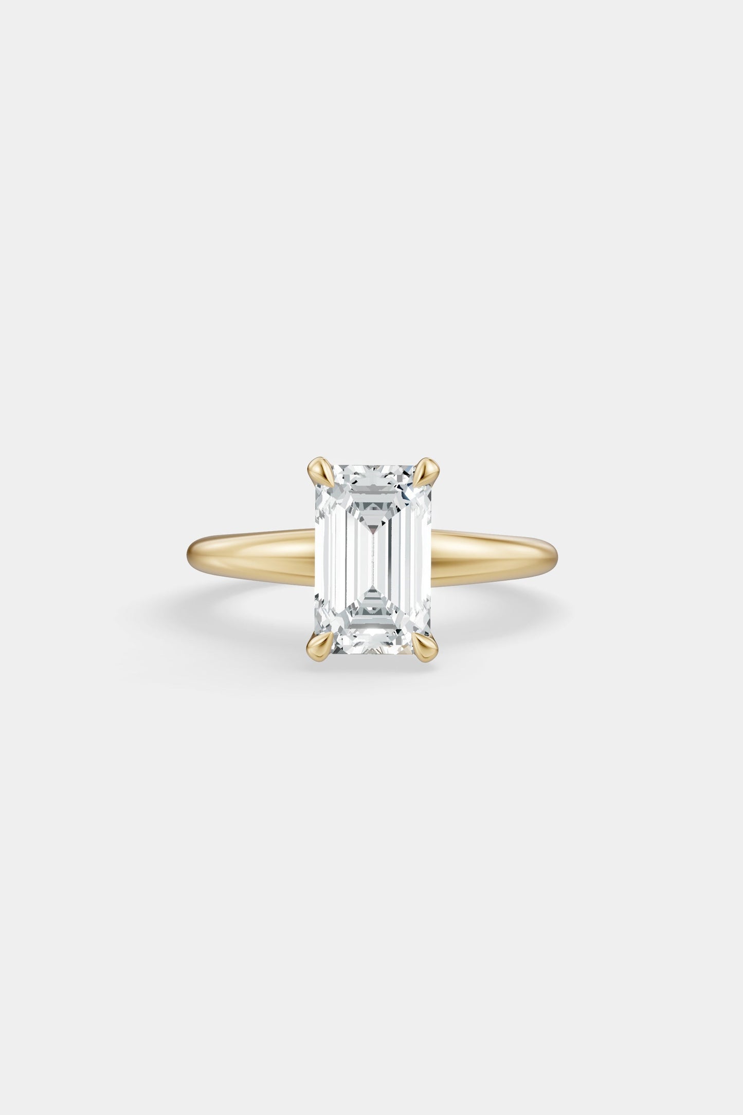 Diamond Solitaire Ring | Heidi Band