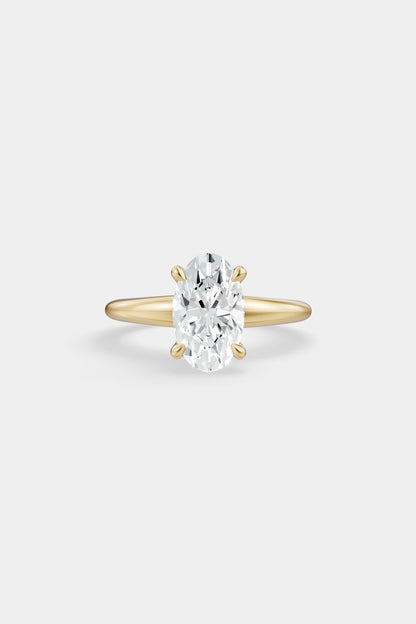 Diamond Solitaire Ring | Heidi Band