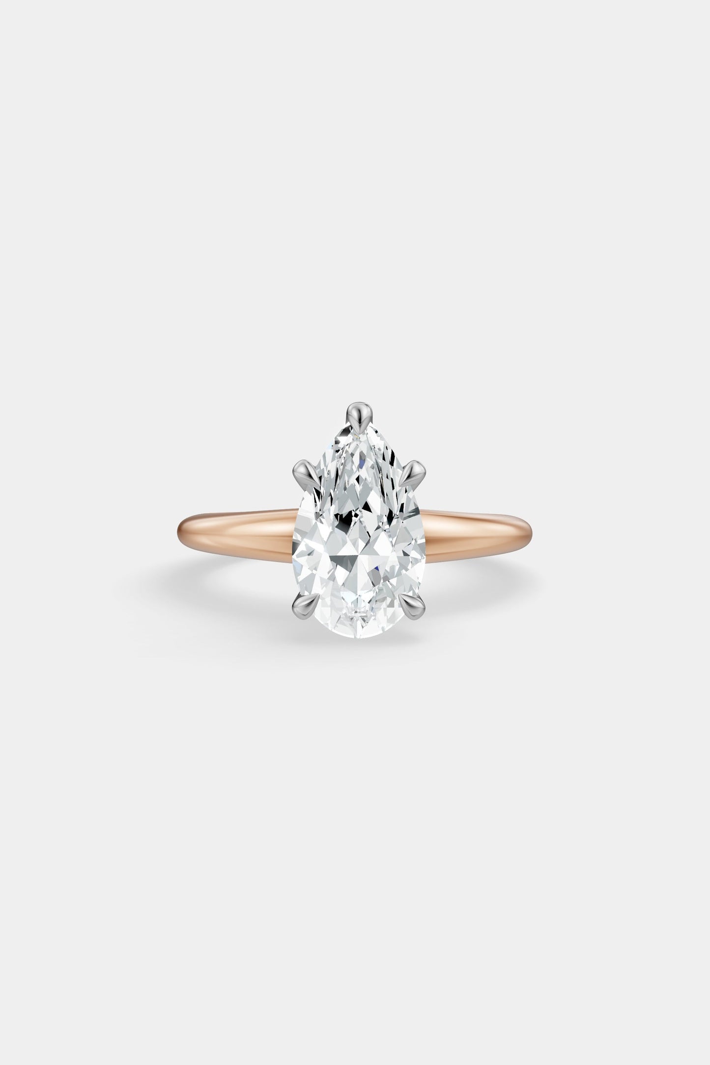 Diamond Solitaire Ring | Heidi Band