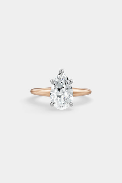 Diamond Solitaire Ring | Heidi Band