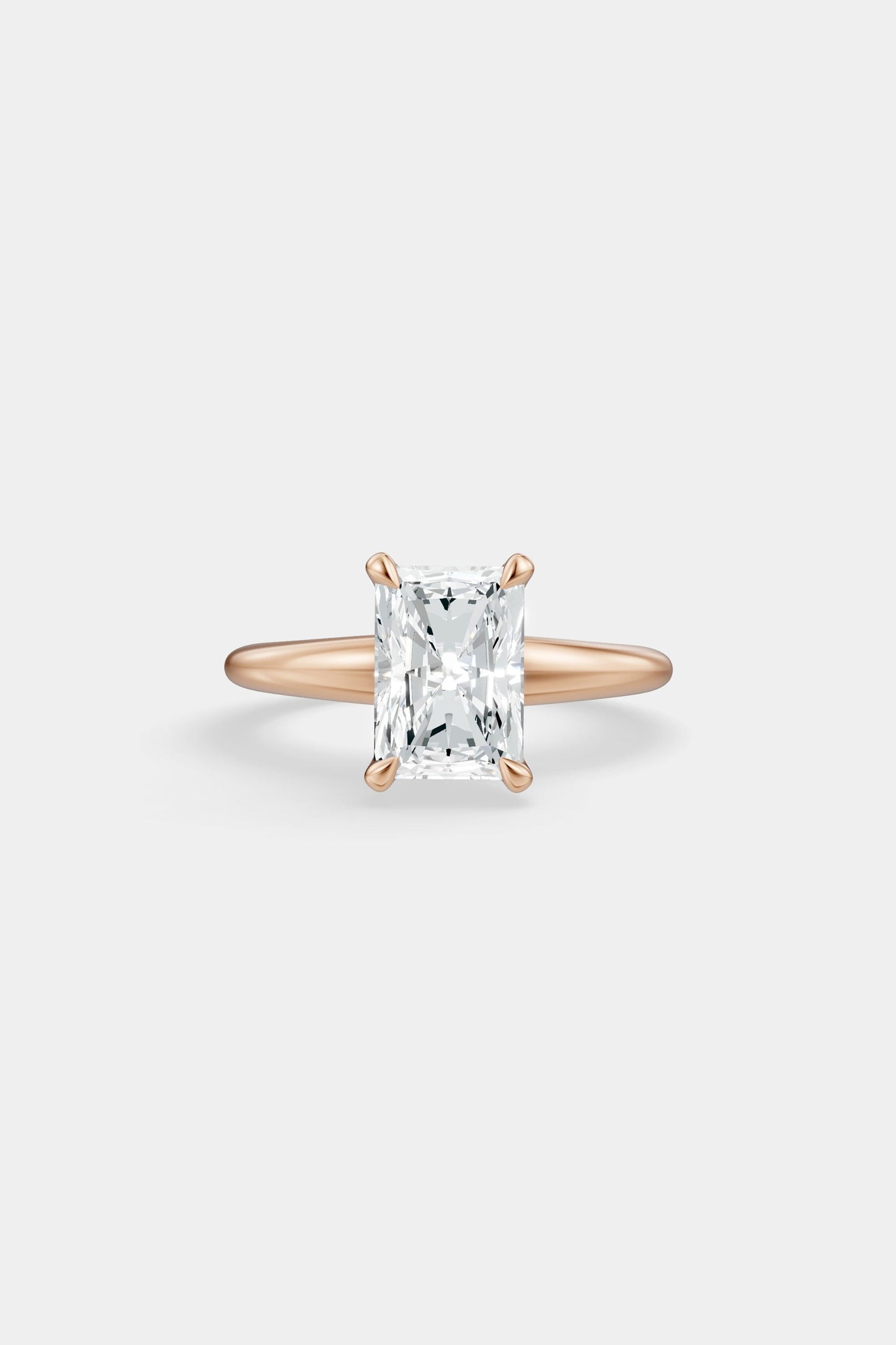 Diamond Solitaire Ring | Heidi Band