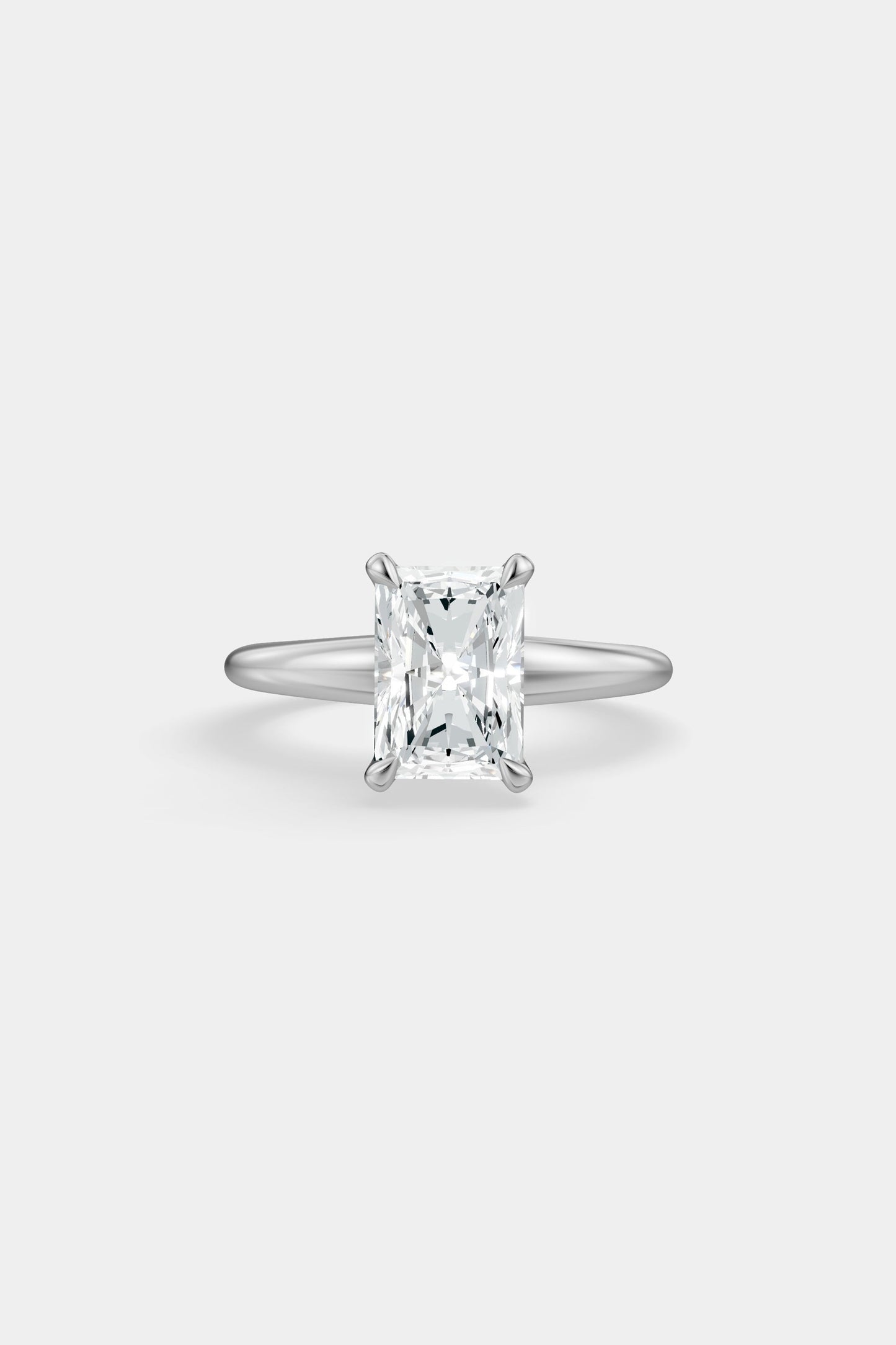 Diamond Solitaire Ring | Heidi Band