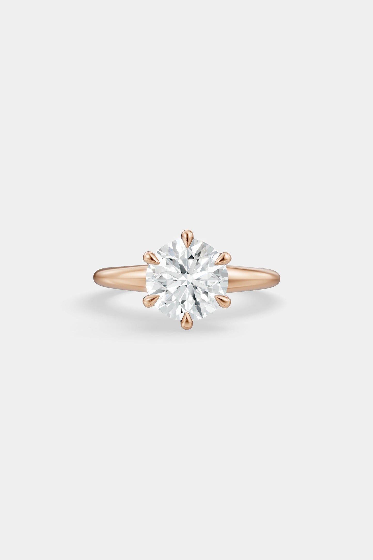 Diamond Solitaire Ring | Heidi Band