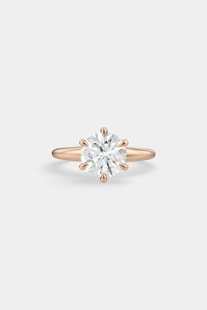 Diamond Solitaire Ring | Heidi Band