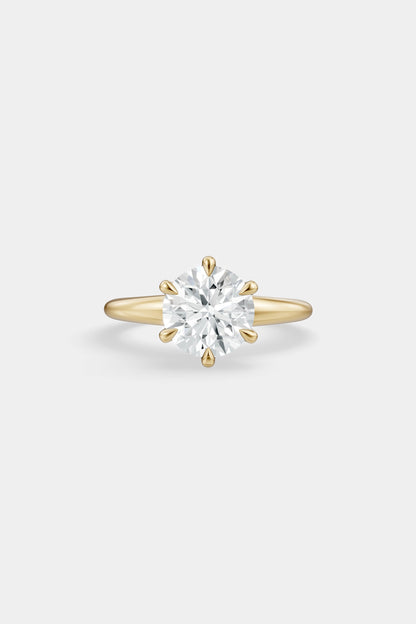 Diamond Solitaire Ring | Heidi Band