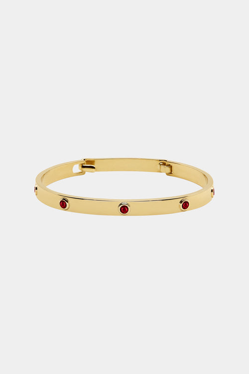 Ruby Tallows Bangle | Yellow Gold