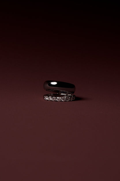 Sabine 10pt Round Diamond Ring | 18K White Gold