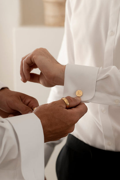 Letter Cufflinks | Silver