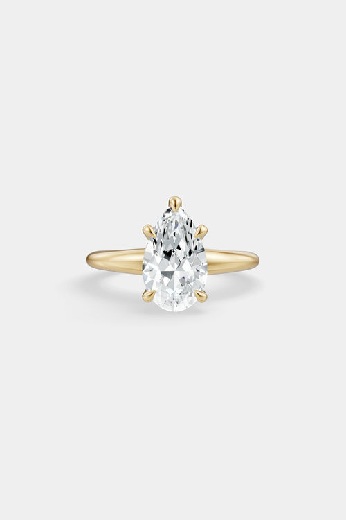Diamond Solitaire Ring | Heidi Band