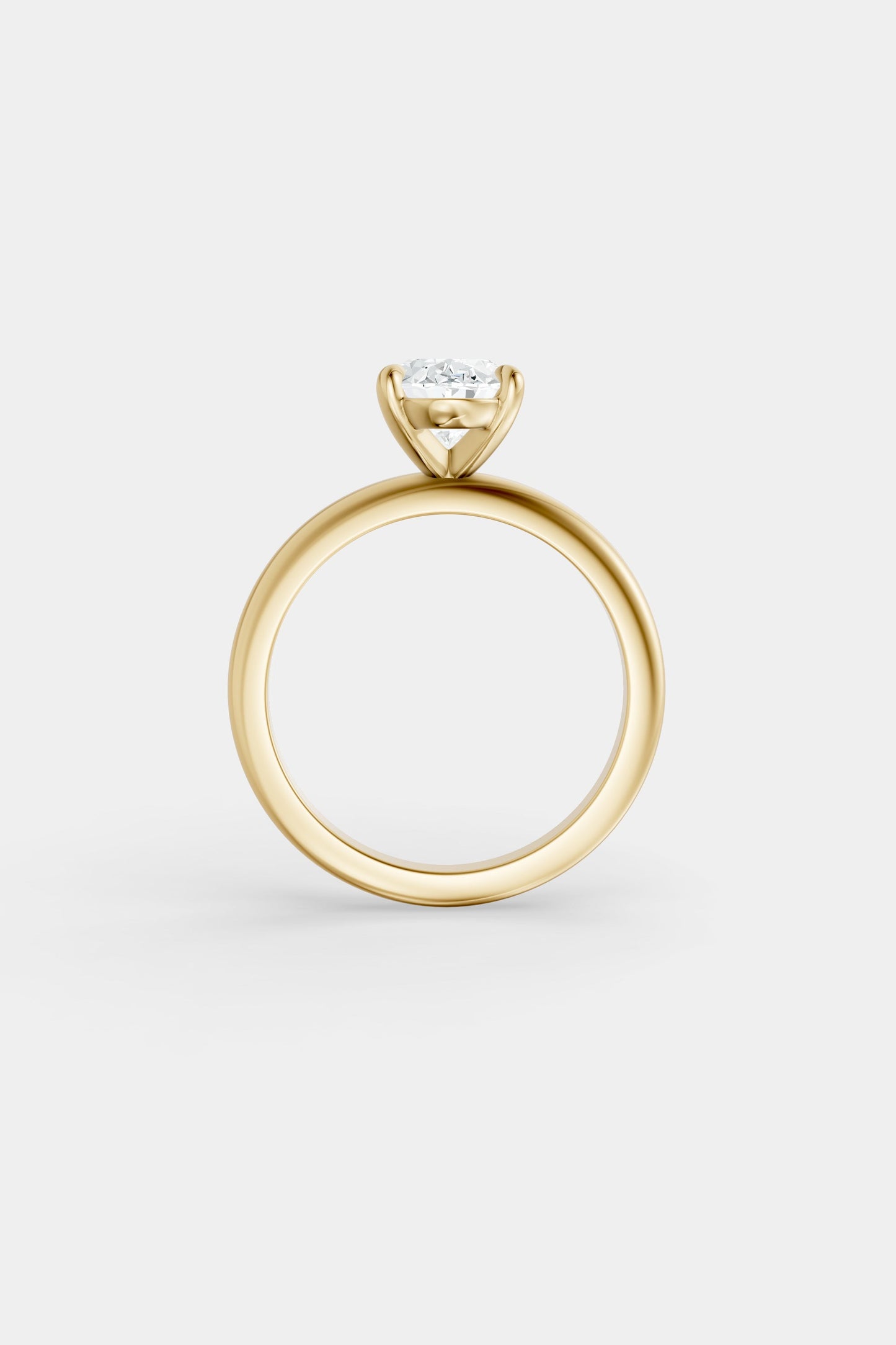 Diamond Solitaire Ring | Heidi Band