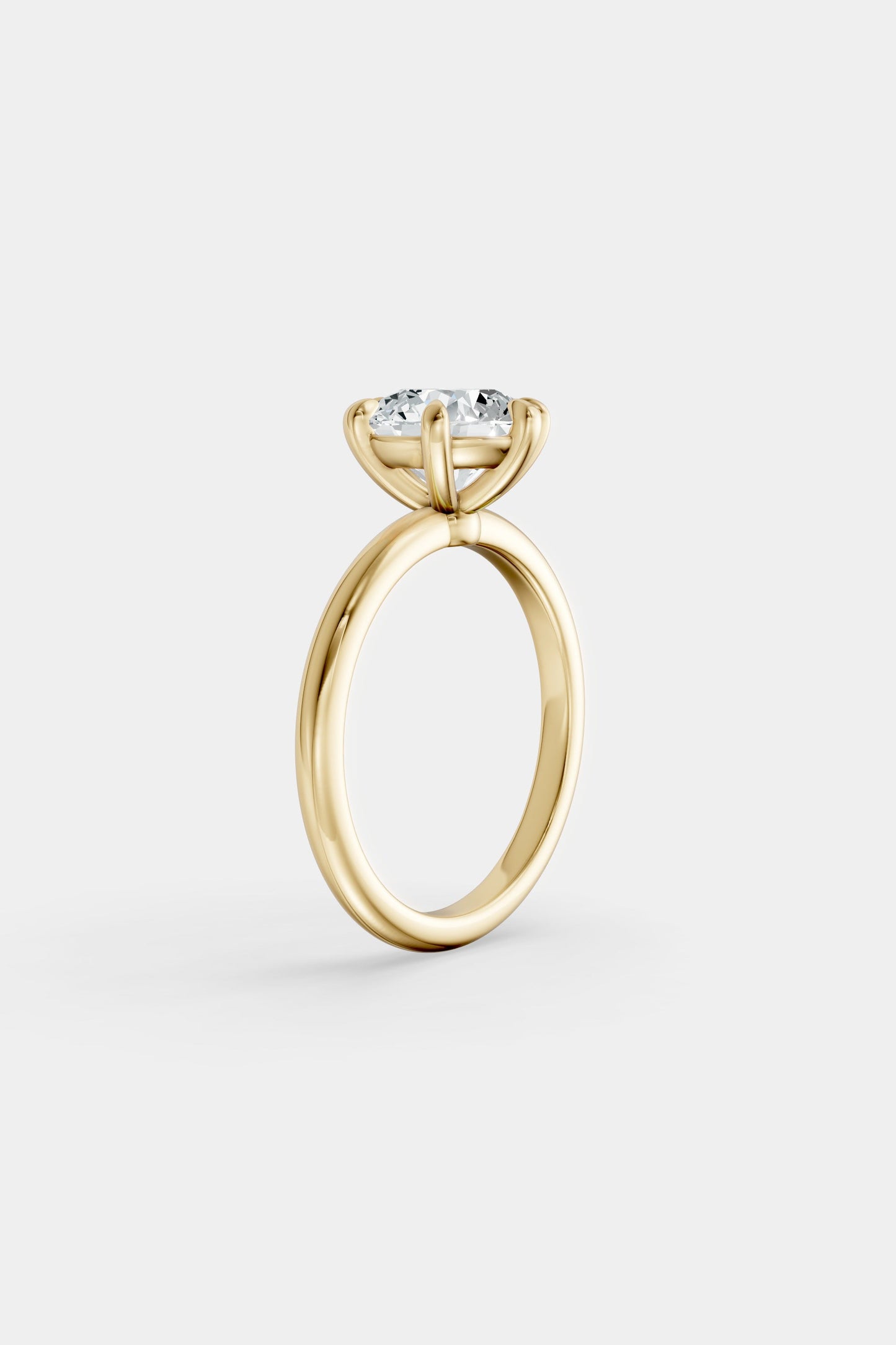 Diamond Solitaire Ring | Piccolo Band