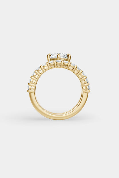 Double Band Diamond Ring | 0.05ct Diamond Band
