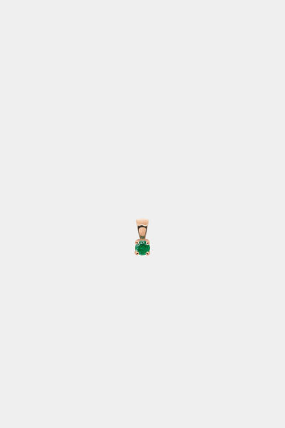 Birthstone Pendant | 9K Rose Gold